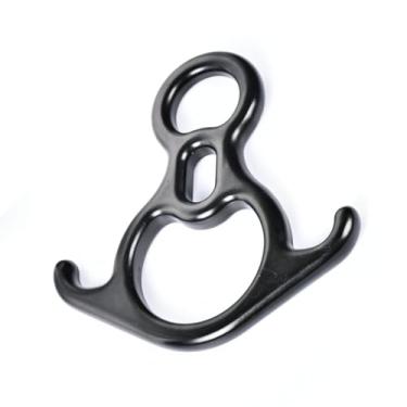 Imagem de MOUDOAUER Boneco de resgate 50KN, dispositivo de amarração de orelha de liga de alumínio e equipamento de rapel para escalada