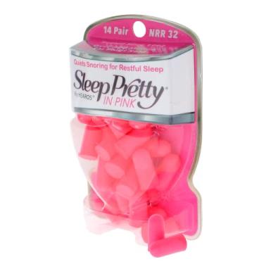 Imagem de Protetor Auricular Hearos Feminino Sleep Pretty 32dB 14 Pares Original Durma Melhor