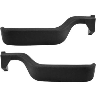 Imagem de MYSMOT 77177 77178 Maçaneta interna dianteira ou traseira do lado esquerdo do motorista e do passageiro direito para Ford Bronco F-150 F-250 F-350 1980-1996 F-Super Duty 1988-1997, E7TZ1522601A
