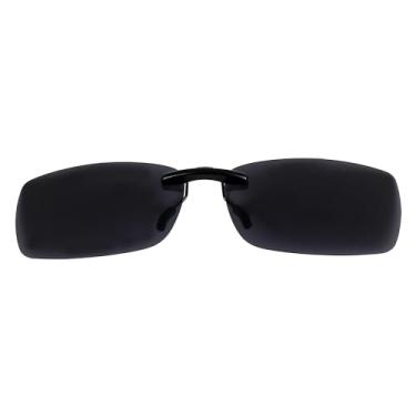 Imagem de Óculos de sol polarizados CLIP-ON para Versace 1175-B 1002 53x17 135, Preto