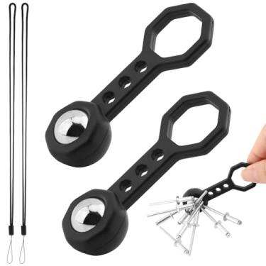 Imagem de Localizador magnético de 2 peças, scanner de parede com 12 kg de potência magnética, ferramenta localizadora de pinos de metal para paredes detectadas e localizadas, para azulejos de cerâmica de