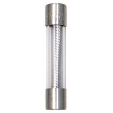 Imagem de Bussmann BP/MDL-5 5 Amp, fusível de tubo de vidro com atraso de tempo 250 VCA, certificado pela UL, pacote com 2