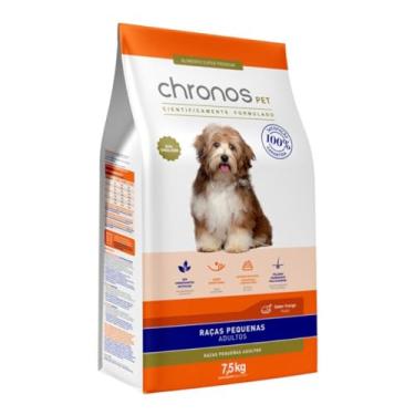 Imagem de Alimento Chronos Ração Para Cães Adultos Raças Pequenas Sabor Frango 3kg, 7,5kg ou 15kg (7,5kg)