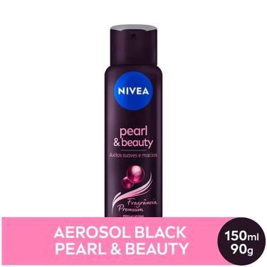 Imagem de Nivea Desodorante Aerossol Black & Pearl Feminino 150Ml