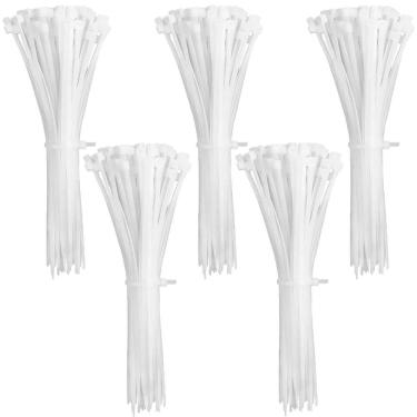 Imagem de Abraçadeira Nylon Enforca Gato 3,6X200Mm Branco Com 500 Un