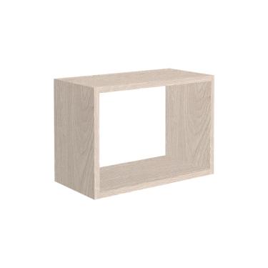 Imagem de Nicho Decorativo Quadrado Parede Quarto Bebê 40x28x20cm - Rov