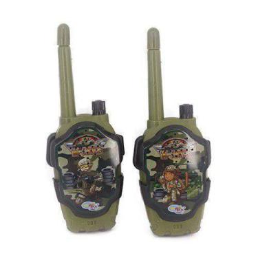 Imagem de Walkie Talkie Radinho Infantil Militar Well Kids