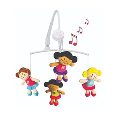 Imagem de Móbile de Pelúcia Musical Boneca, Unik Toys