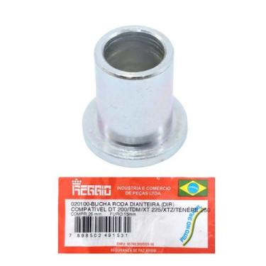 Imagem de Espaçador Roda Dianteira Xtz 125 Tdm 225 Xt 225 Lado Direito - REGGIO