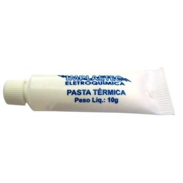 Imagem de Pasta Térmica Implastec Silicone 10 Gramas Bisnaga
