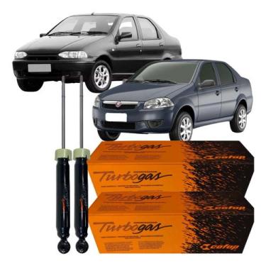 Imagem de Par Amortecedor Traseiro Cofap Fiat Palio G3 G4