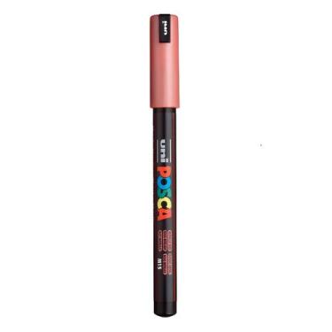Imagem de Caneta Uniball Posca Pc-1mr Escolha a Cor, VERMELHO METALICO