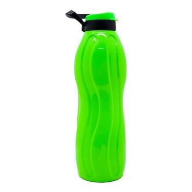 Imagem de Garrafa De Água 2l Squeeze Com Alça Neon Academia - Home Flex, Verde