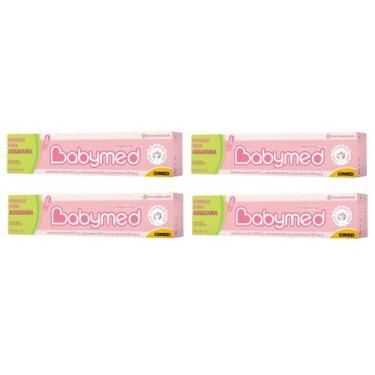 Imagem de Kit 4 Pomadas Para Assadura Babymed Menina 45g - Cimed