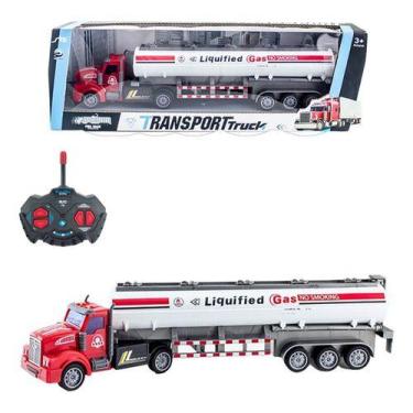 Imagem de Carreta Controle Remoto Caminhão Baú Truck 4 Canais Grd - Str Store