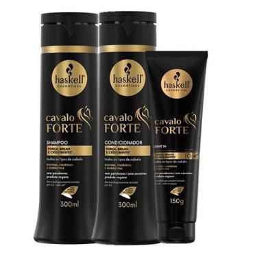 Imagem de Haskell Cavalo Forte Duo 300ml e Leave in 150ml