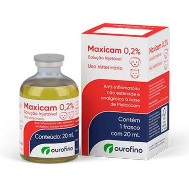 Imagem de Maxicam 0,2% para Cães e Gatos 20ml - Ourofino