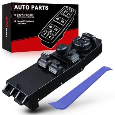 Imagem de AOTPAT Interruptor de janela Master Power serve para: Jeep Cherokee 1997 1998 1999 2000 2001, interruptor de controle lateral do motorista dianteiro, 56009450AB, 68171682AA, 901-410, 56009450AC,