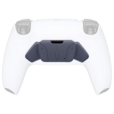 Imagem de Substituição de prata esterlina redesenhada K1 K2 K3 K4 botões traseiros invólucro invólucro para eXtremeRate RISE4 kit de recapitulação para controle PS5 - apenas botões, sem controle e placa de