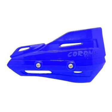 Imagem de Quilha Plástico Reposição Protetor Mão Corona - Corona Racing, Azul