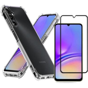 Imagem de Capa Capinha Anti Impacto Para Samsung Galaxy A05s 6.7 + Pelicula 3d -