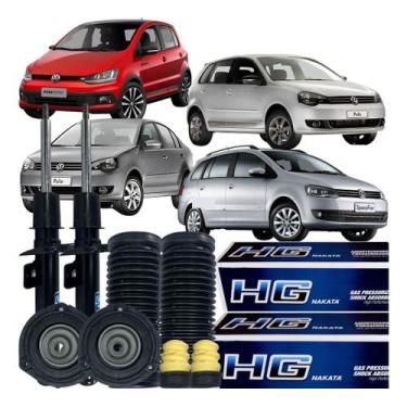 Imagem de Kit Amortecedor Dianteiro Batente Fox Polo Sedan Spacefox - NAKATA