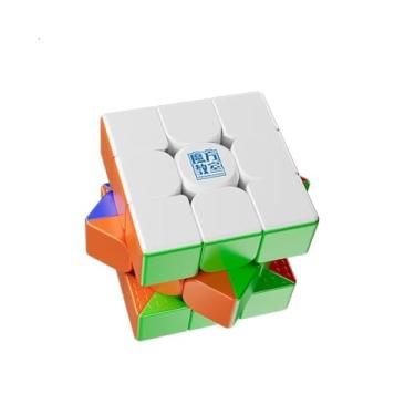 Imagem de Bukefuno Moyu Meilong 3M V2 M Magnetic Stickerless Speed Magic MEILONG 3x3x3 m V2 Magnético MFJS Meilong3M V2 Standard 2024 Cube MoFang JiaoShi meilong 3x3 M V2 Cube Magic Puzzle