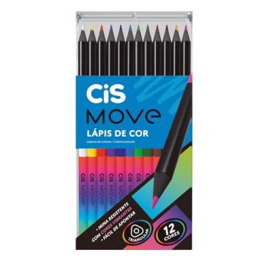 Imagem de CIS Lápis de cor Move 12 cores
