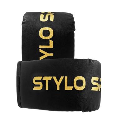 Imagem de Luva de bater saco treino infantil stylo sport, Preto