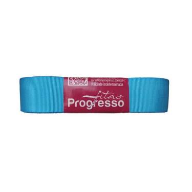 Imagem de Fita Gorgurão Progresso 22mm nº5 - 10m Cor 1390 Azul Medio - 01 unidad