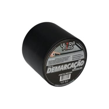 Imagem de Fita Demarcação Pvc 100mm X 30m Sinalização Cores Variedades - Ultra F