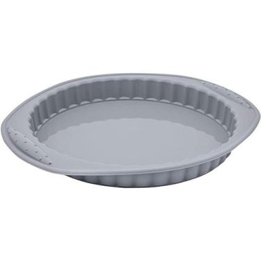 Imagem de Forma de Silicone para Tortas Euro Cinza, SIL3277-CZ