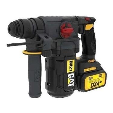 Imagem de Martelete Rompedor C.A.T 18v Cat Brushless 2x Baterias, 18V, Preto