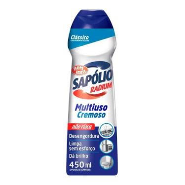 Imagem de Sapolio Radium Cremoso Classico Grande Bombril 450ml