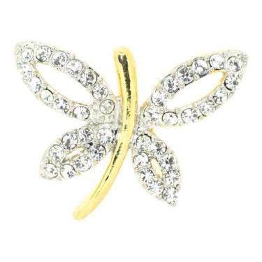Imagem de Broche Borboleta BRG4433 - Akasaki, Dourado