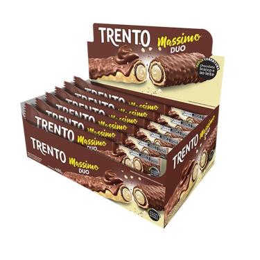 Imagem de Chocolate Wafer Trento Massimo Duo - 375g
