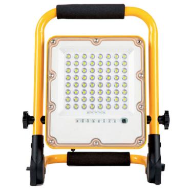 Imagem de Refletor Holofote Led C/ Bateria Recarreg vel Port til 100w B