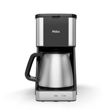 Imagem de Cafeteira Philco PCF40C Inox 40 Cafezinhos 1,6L 950W Preto 220V