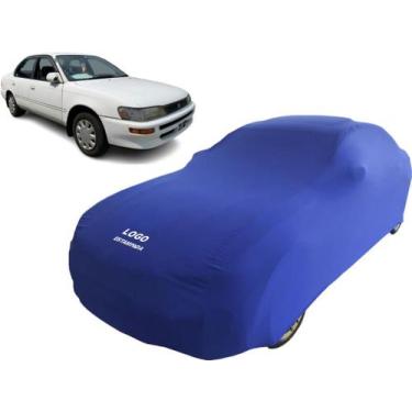 Imagem de Capa Carro Toyota Corolla Proteção Pintura Com Elástico - Mz, Azul