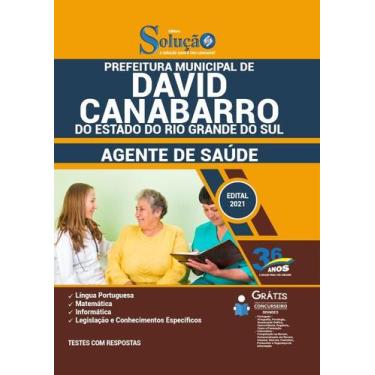 Imagem de Apostila Prefeitura de David Canabarro - RS - Agente de Saúde