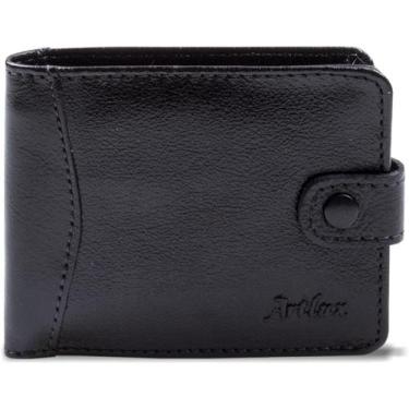 Imagem de Carteira Couro CNH Masculina Artlux 909, Cafe