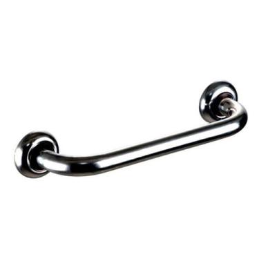 Imagem de Barra De Apoio Em Aluminio 30Cm Idosos Deficientes Banheiros - Lhd Met