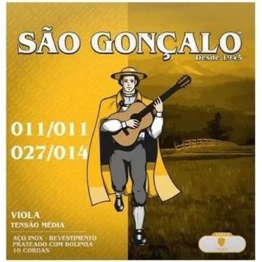 Imagem de Encordoamento Viola Caipira Ré Tensão Média São Gonçalo 0137 - Izzo