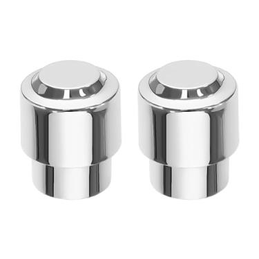 Imagem de Micro Traders 2 peças de interruptor de barril de guitarra de plástico, 3 vias, captador de 3 vias, botão de interruptor de guitarra para diâmetro interno cruzado para telecaster cromado