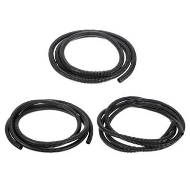 Imagem de DMiotech 1/10.2 cm x 4.0 m, 3/20.3 cm x 4.0 m, 1/5.1 cm x 4.0 m, tubos divididos de tear de arame sortidos, protetores de cabos de conduíte flexível para animais de estimação, para escritório, casa,