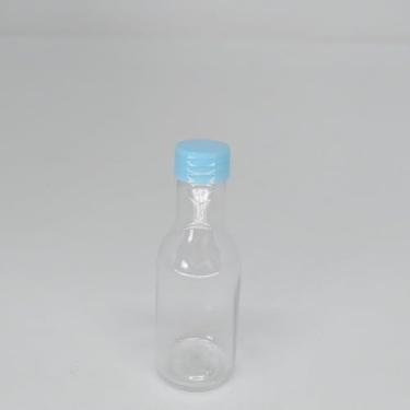 Imagem de Garrafinha 50ml Lembrancinha Tampa Colorida- 30unidades (Azul bb)