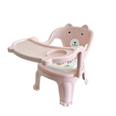 Imagem de Cadeirinha Alimentação Refeição Infantil Acolchoada C/apito - Riohome,