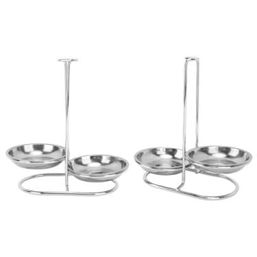 Imagem de Racks de Colher Suportes para Potes Suporte de Descanso Suporte de Colheres Verticais de Aço Inoxidável Organizador de Talheres de Cozinha Decorações de Talheres de Mesa de