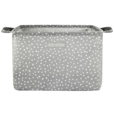 Imagem de Cesto Organizador Retangular Multiuso LOFT - Jacki Design, Cinza