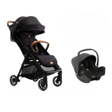 Imagem de Carrinho de Bebê Combo Parcel Eclipse com Bebê Conforto I-snug Shale J